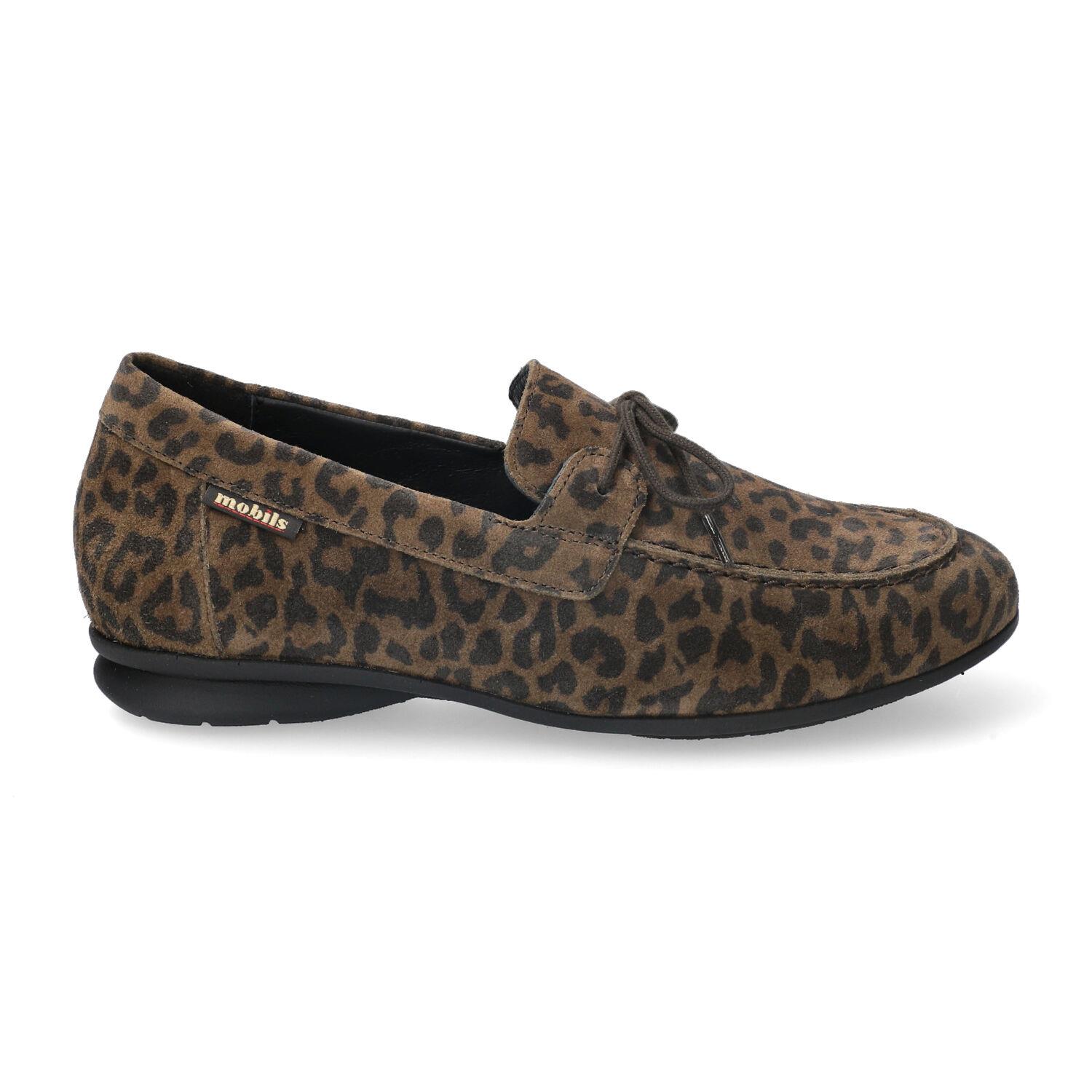mocassins femme modèle Siam brun fonce - Mephisto